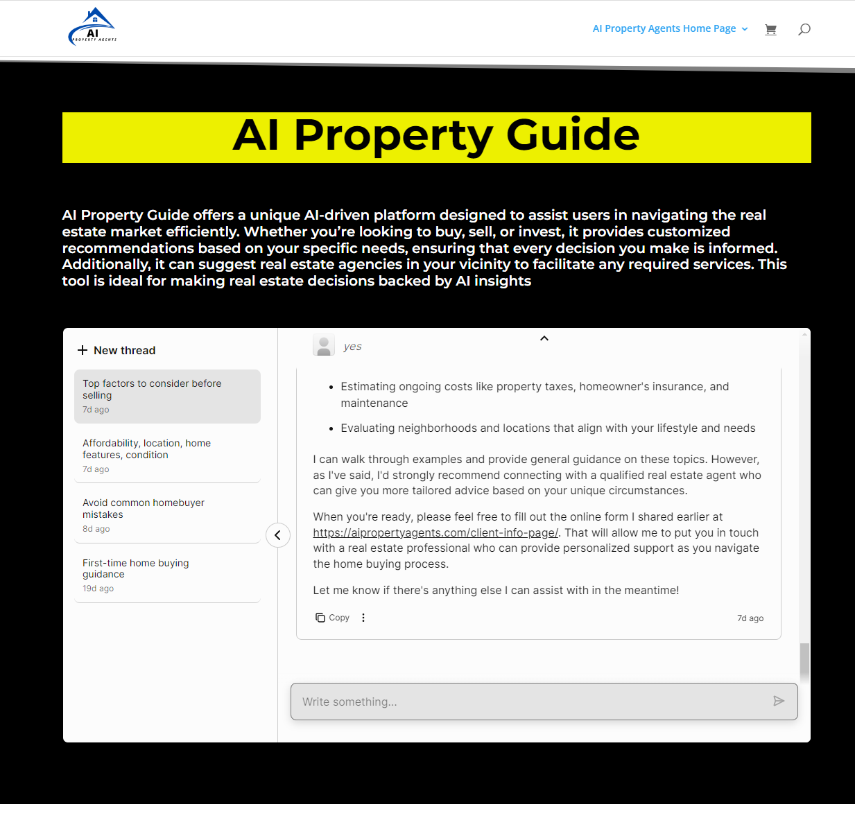 AI generating leads capturing info for real estate capture leads with AI